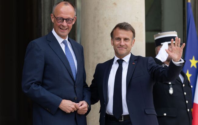Макрон обговорив із Мерцем свій дзвінок Путіну