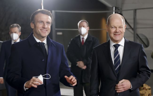 Макрон и Шольц обсудили войну в Украине с Путиным