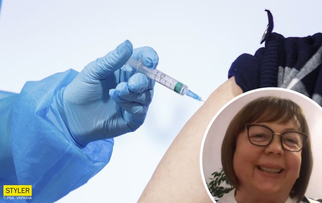 Украинский медик получила две дозы вакцины и показала COVID-паспорт