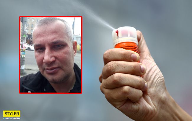 У Києві маршрутник бризнув в обличчя газовим балончиком відомому волонтеру