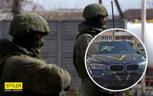 Россияне хвастаются украденными в Украине элитными авто: "зятек пригнал красавца трофейного"