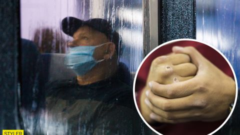 У Києві пасажир накинувся з палицею на водія тролейбуса: чоловіки стояли і дивилися