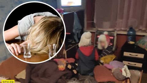 Під Харковом мати залишила трьох хворих дітей і пішла пиячити: малюки потрапили до лікарні