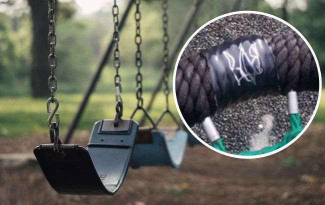 В Крыму девушку задержали за нарисованный герб Украины: ее заставили извиняться