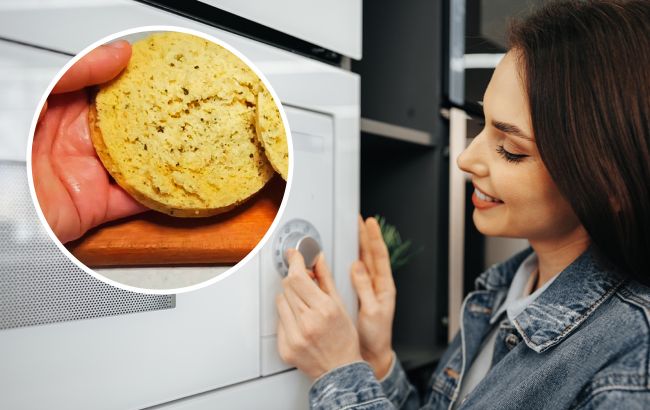 Простой хлеб в микроволновке за 5 минут: его можно давать даже малышам