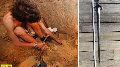 Під Тернополем археологи знайшли унікальний 500-річний меч (фото)