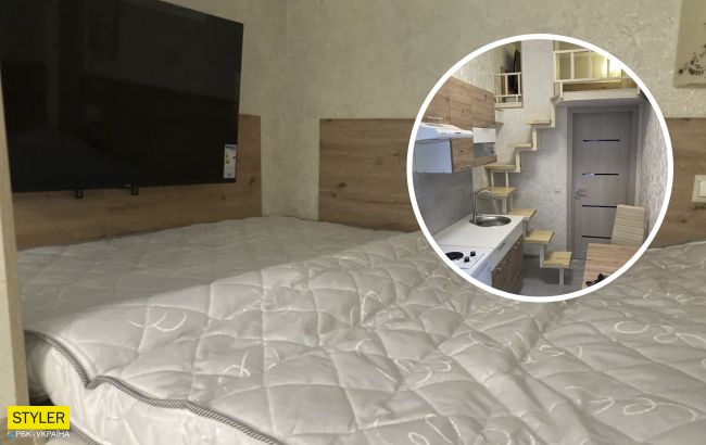 Розетки в душі і телевізор на ногах: у Києві продають квартиру-"комору" за 33 тис. доларів