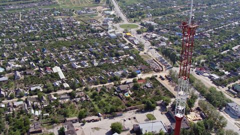 В Мелитополе оккупанты захватили телебашню