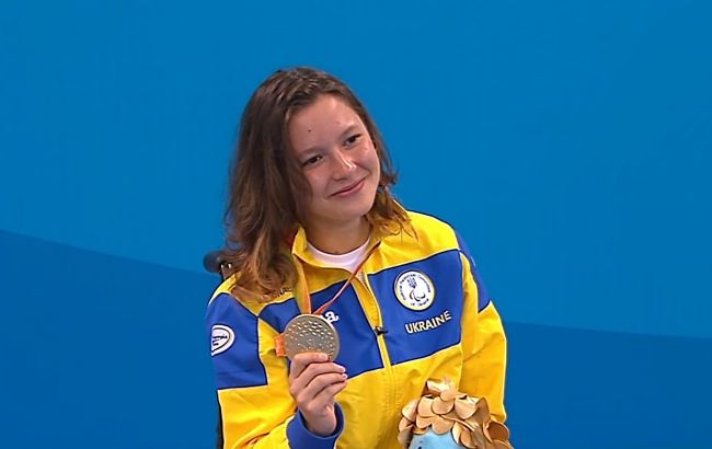 Українська плавчиня Мерешко виборола ще одну медаль на Паралімпіаді в Токіо