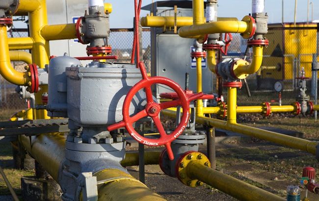 Объемы распределения газа по сети "Днепропетровскгаза" уменьшились почти на 18%