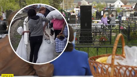 У Києві на вокзалі показали ромів, які повертаються з "гробків": сильно не радійте