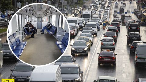 Пока город задыхается в пробках: появилось видео из пустого киевского метро в локдаун