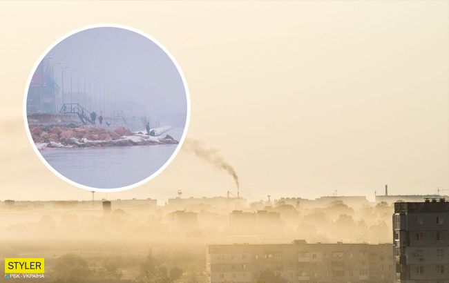 Популярний український курорт другий день огортає загадковою імлою: чи небезпечно це