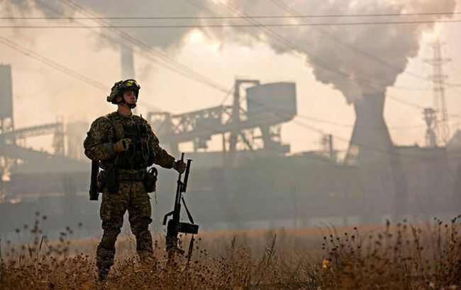 На Донбассе ранение получил один украинский военный