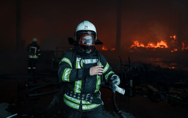 В Одессе из-за атаки "Шахедов" произошел пожар и есть пострадавшие