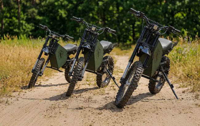 ВСУ получат украинские электробайки Wolfstorm с запасом хода 100 км (фото)