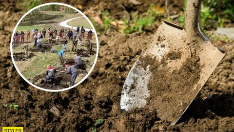 В России устроили соревнования по скоростному копанию могил: победителю - ценный приз