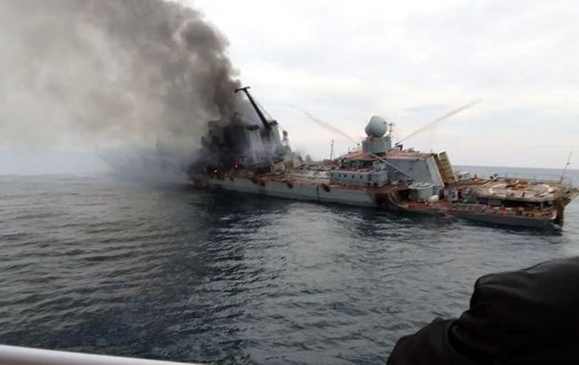 Командующий ВМС назвал главную ошибку, которую допустили россияне с крейсером "Москва"