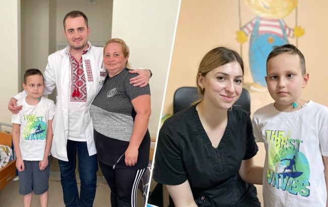 За границей оперировать отказались: украинские медики спасают мальчика с раком мозга