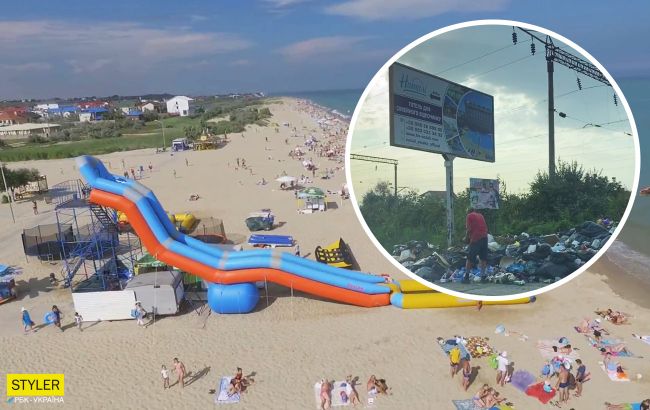 "Розсадник для щурів": під Одесою відпочивальники залишили після себе гори сміття (відео)