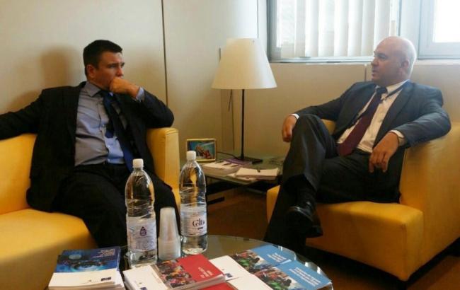 Клімкін закликав комісара РЄ захистити права затриманого в РФ Сущенко