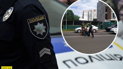 У Черкасах чоловік впав на проїжджу частину: машини його просто об'їжджали, ніхто не допомагав