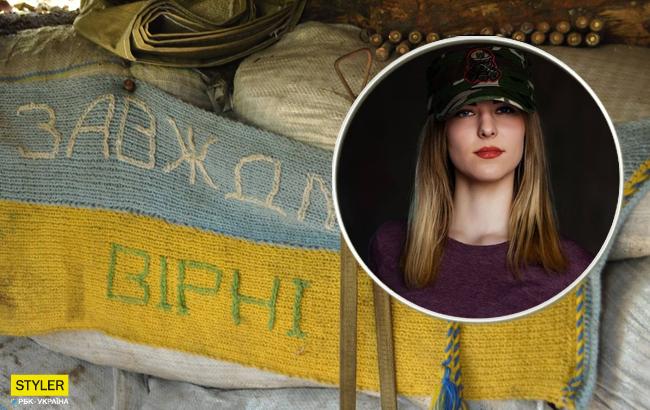 Позывной "Барби": в сети рассказали о красавице-блондинке на службе Украине