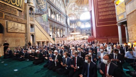 Эрдоган распорядился, чтобы собор Святой Софии был открыт круглосуточно