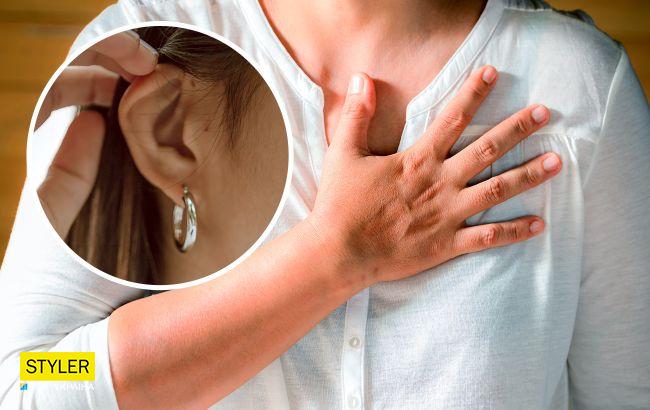 "Знак" на ушах может предупредить о сердечном приступе: как он выглядит