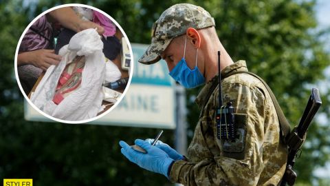 На границе с Россией задержали "Золушку" с сюрпризом в туфельке: через границу шла пешком