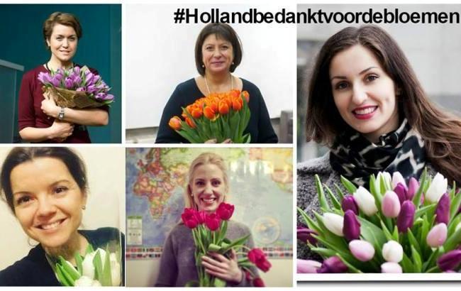 В Украине стартовал тюльпановый флешмоб