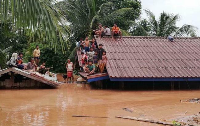 В Лаосе из-за прорыва плотины погибли 40 человек