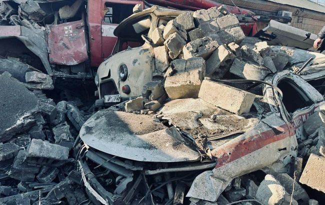 Росіяни обстріляли пожежну частину на сході, є поранені