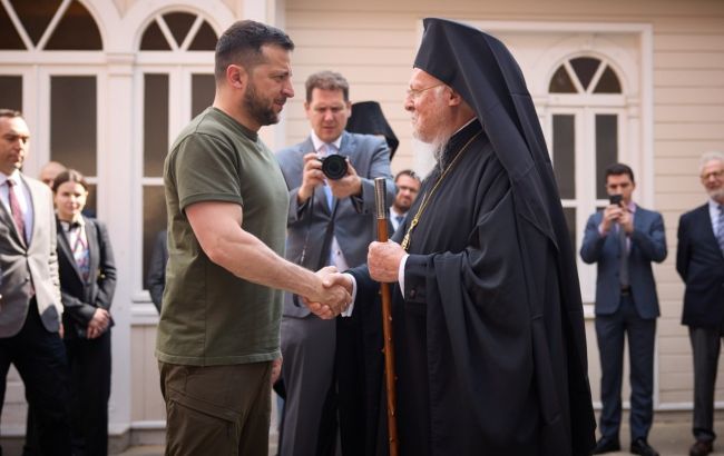 Зеленський зустрівся в Туреччині з патріархом Варфоломієм