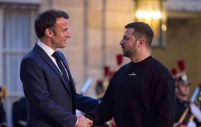 Зеленский и Макрон договорились о подготовке будущего визита президента Франции