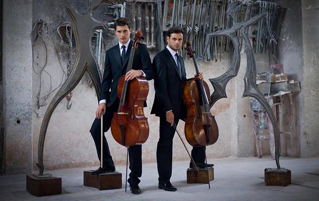Всемирно известный дуэт виолончелистов впервые приедет в Киев