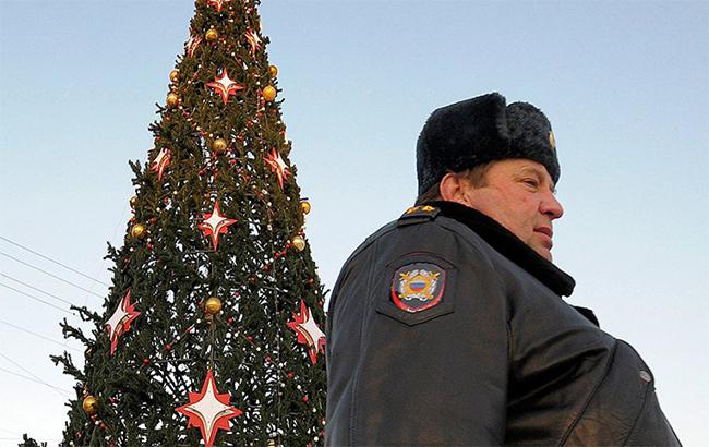 В Керчи с городской елки своровали игрушки
