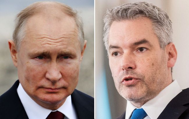 Канцлер Австрии о встрече с Путиным: "Считает, что выигрывает войну"