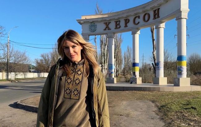 "Додому повертаються люди": Леся Нікітюк розповіла про зйомки у деокупованому Херсоні