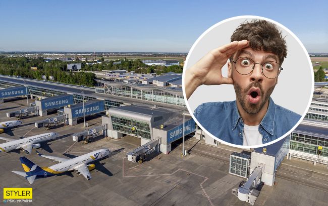 В Киеве лихие водители нашли способ объехать затор к "Борисполю" (видео)