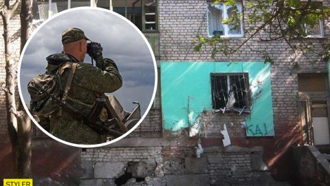 Мешканець Луганська показав, як у 2014 році бойовики обстрілювали місто: важливе свідчення