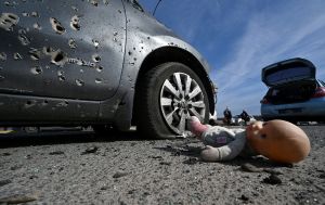 Удар по цивільній колоні у Запоріжжі: загинули 23 особи, багато поранених