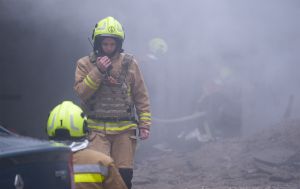 Броды после атаки окутал дым и резкий запах: школы закрыли, людей просят быть дома