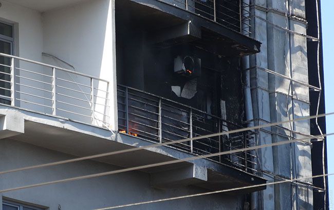 Пожар в 12-этажке в Одессе ликвидирован
