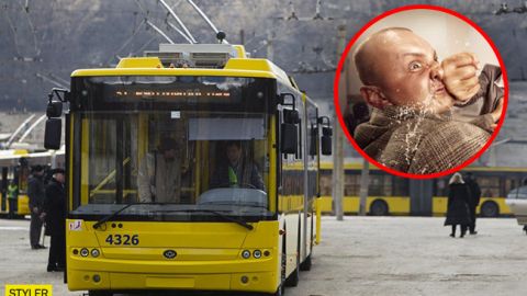 В Одессе водители троллейбусов устроили жесткие разборки (видео)