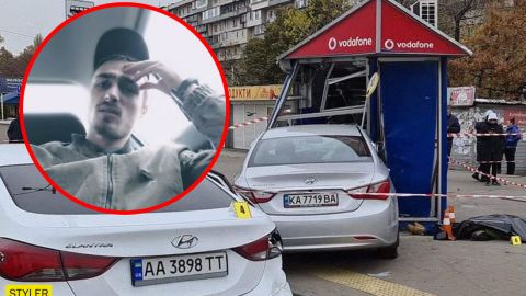 Совершивший смертельное ДТП в Киеве таксист снимал на видео свое лихачество