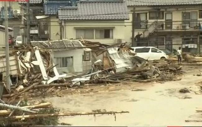 Ливни в Японии: 13 человек погибли, 45 пропали без вести