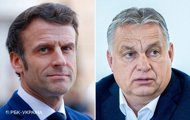 Макрон запросив Орбана до Парижа, щоб знайти компроміс щодо вступу України до ЄС, - Politico
