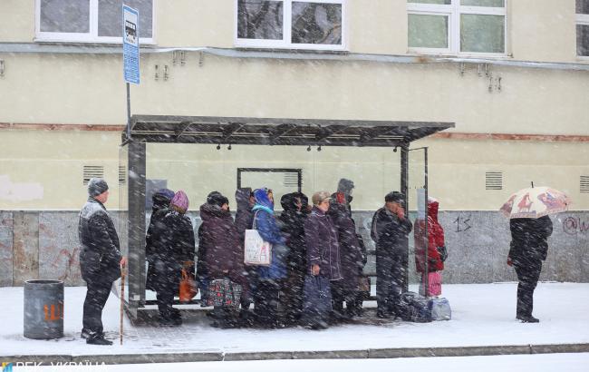 Погода на сьогодні: в Україні місцями сніг, температура до +7