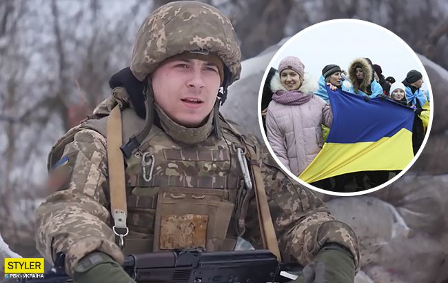 Верьте в нас, а мы сделаем все! Воины на передовой поздравили украинцев с Днем соборности (видео)